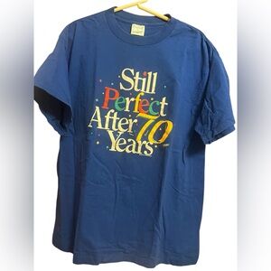 VINTAGE Peacock T-Shirt Adult XL Still Perfect After 70 Years single stitch USA